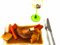 Traiteur Gourmet d'Alsace - Souris d'agneau confite 12h, carottes, navets, céleri et son jus réduit 700Gr