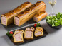 Traiteur Gourmet d'Alsace - Pâté en croûte avec médaillon 2 tranches