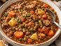 Le Paradis d'Escargot - Ragout de lentilles et son petit bœuf mijoté 1 personne