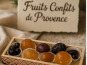 Nougats Laurmar - Coffret bois fruits confits glacés