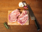 La Ferme DUVAL - Côtes échine de Porc fermier x2  Barbecue- 500 g