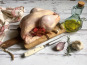 Les poulets de la Marquise - Colis "piou piou" 100% poulet : 2 poulets, 1 kg de filets, 1kg de cuisses, 2 mousses, 2 terrines