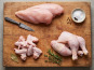 Terres de Bon Sens - Poulet BIO colis découpe x 2