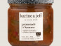 Karine & Jeff - Compotée de courgettes, aubergines et parmesan - Promenade à Syracuse 350g