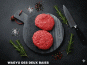 Wagyu des Deux Baies - Steacks hachés de Wagyu - 1kg
