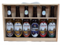Bière L’Eurélienne – Brasserie de Chandres - COFFRET en bois, composé d'un assortiment de 6 bières L'Eurélienne 33cL