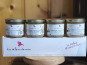 Les Délices du Coin - Coffret 4 toastinades 80g  de foie de canard