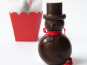 Mon jardin chocolaté - Bonhomme de neige Chocolat noir bio
