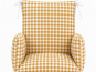 Timouny - Coussin chaise haute universel Vichy curry