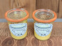 Les Bocaux du Bistrot - (Lot de 2x 125g) Citron à la crème, biscuit Cantuccini