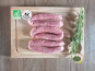 Ferme GAEC Côte Pardin - [SURGELE] 12 Saucisses 100 % Veau BIO Race Aubrac