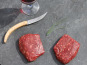 Domaine des Alliers -  Bœuf d'exception - 2 Beefsteaks hachés, AOC Maine-Anjou, BIO – 225 g [SURGELÉ]