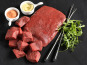 Bisons d'Auvergne - Pièces à brochettes de Bison pour Barbecue - 500g