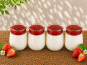 Gaec de l'Elanion - Yaourt Confiture Fraise x4