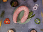 Boucherie Lefeuvre - Saucisson à l'ail Porc Duroc d'olives