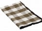 Maison de Vacances - Set de table Bourdon - Toile Mimi Vichy kaki noir - 35x50