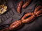 La Ferme DUVAL - 5 petites saucisses de Bœuf Bio Barbecue - 380 g