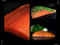 Thierry Salas, fumage artisanal - collection caractère : pavé de saumon fumé, mariné gravlax, signature épices basque et flocons de paprika