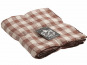 Maison de Vacances - Nappe Bourdon - Toile Mimi Vintage Vichy litchi - 170x170